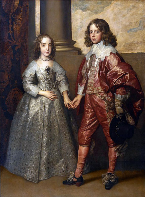 William The Second Prince of Prange and Henrietta Mary Stuart daughter of Charles I
